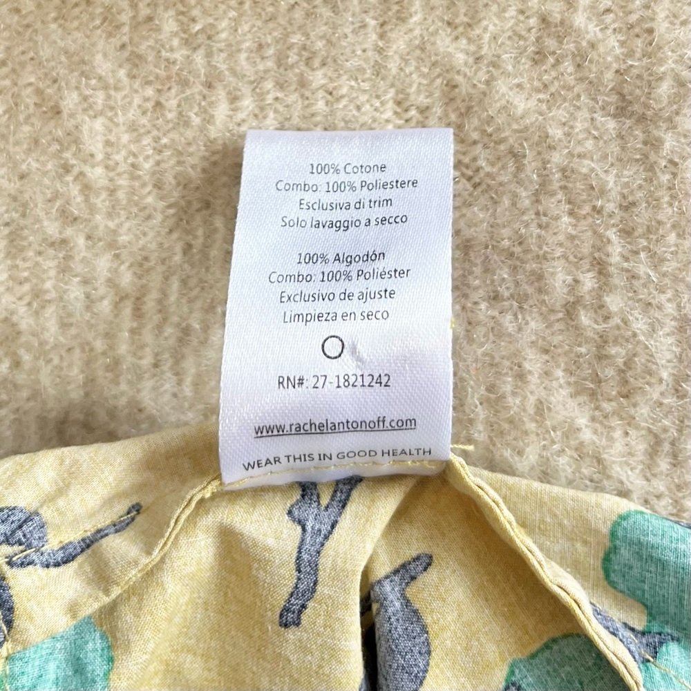 Rachel antonoff drew dress in mustard tulip - Picture 12 of 14